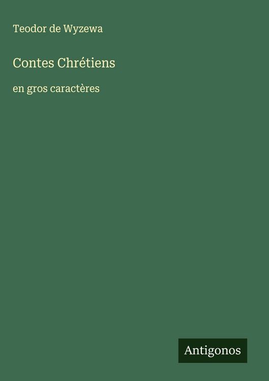 Produktbild: Contes Chr&eacute;tiens