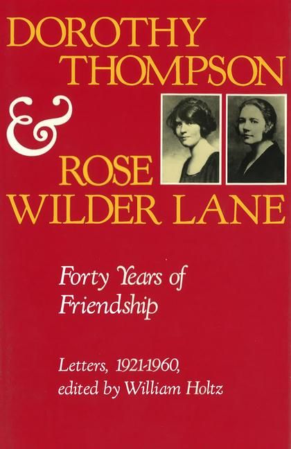 Produktbild: Dorothy Thompson and Rose Wilder Lane