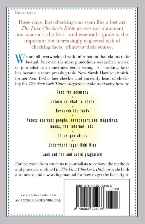 Produktbild: The Fact Checker's Bible