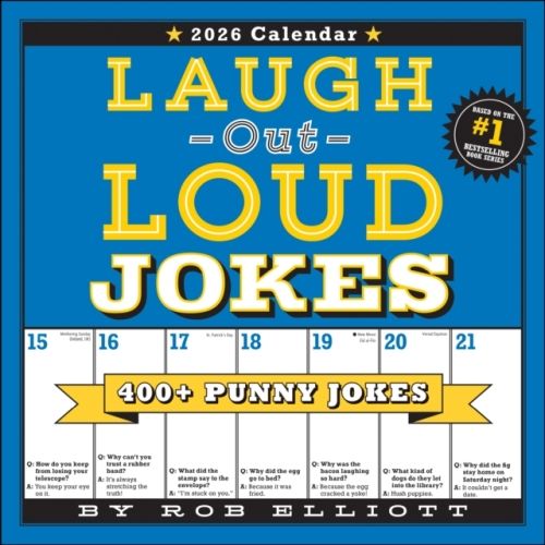 Produktbild: Laugh-Out-Loud Jokes 2026 Wall Calendar