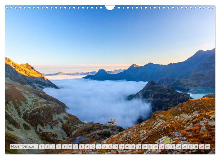 Produktbild: Sch&ouml;ne Gr&uuml;&szlig;e aus Uttendorf (Wandkalender 2026 DIN A3 quer), CALVENDO Monatskalender