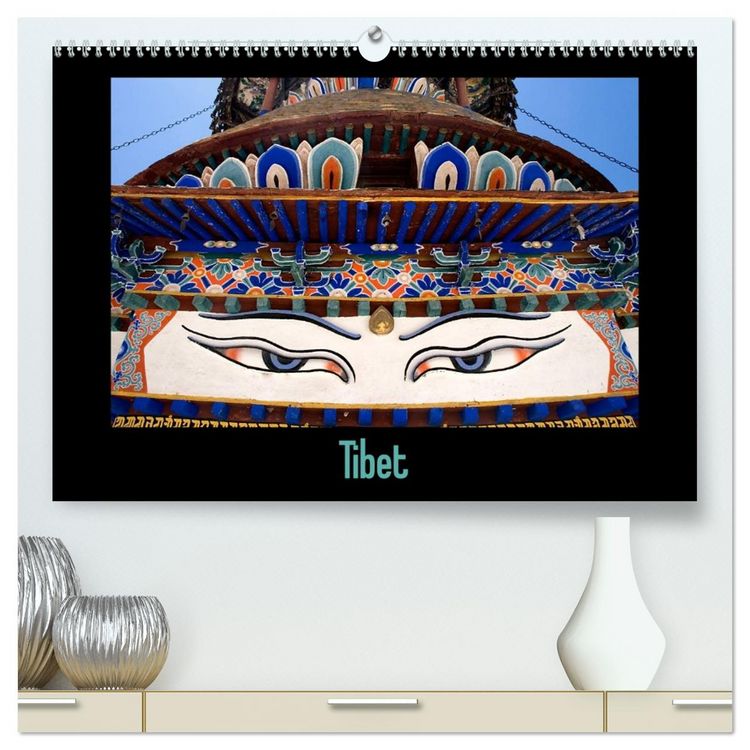 Produktbild: Tibet (hochwertiger Premium Wandkalender 2026 DIN A2 quer), Kunstdruck in Hochglanz