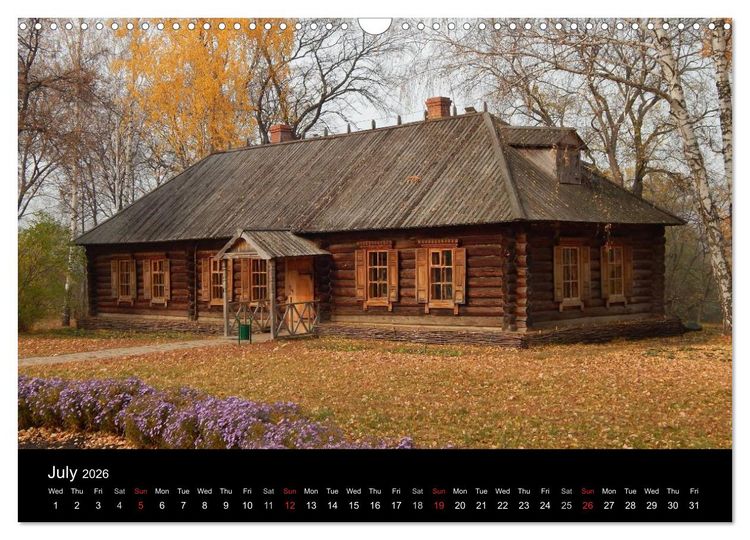 Produktbild: Monuments of Russia 2026 (Wall Calendar 2026 DIN A3 landscape), CALVENDO 12 Month Wall Calendar