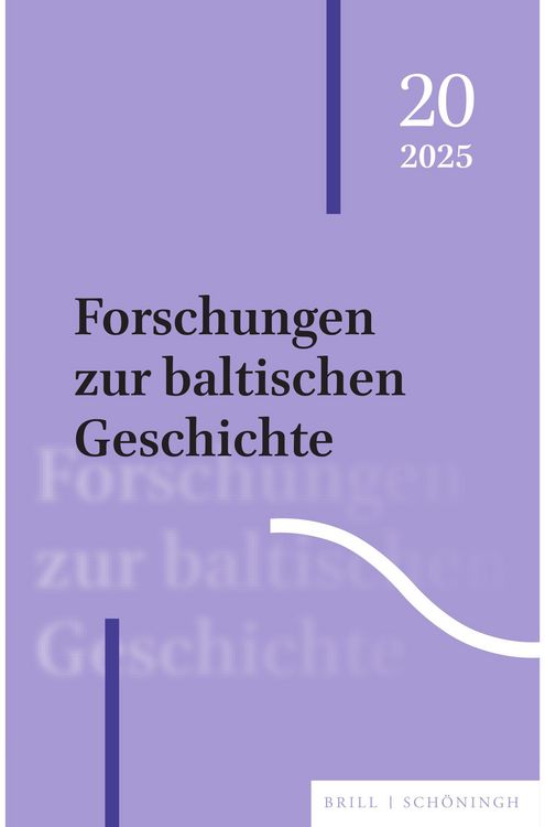Produktbild: Forschungen zur baltischen Geschichte