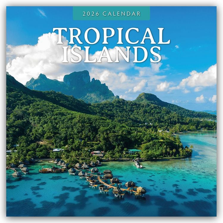 Produktbild: Tropical Islands – Tropische Inseln 2026 – 16-Monatskalender