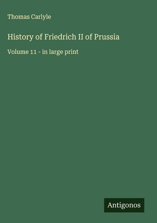 Produktbild: History of Friedrich II of Prussia