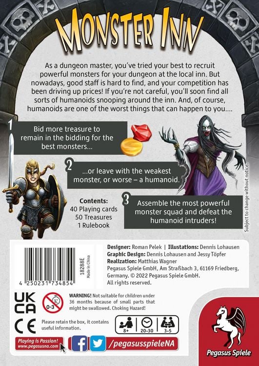 Produktbild: Monster Inn (English Edition)