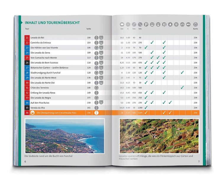 Produktbild: KOMPASS Wanderf&uuml;hrer Madeira, 60 Touren mit Extra-Tourenkarte