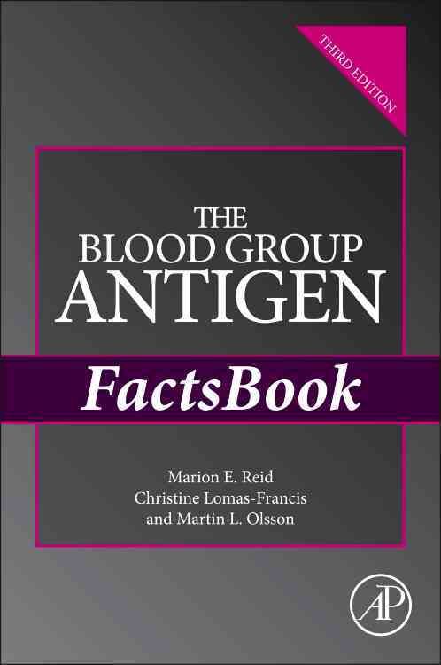 Produktbild: The Blood Group Antigen FactsBook