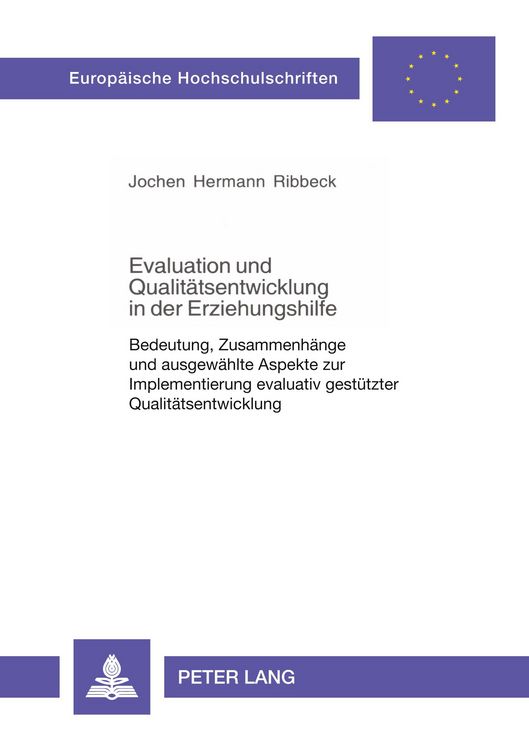 Produktbild: Evaluation und Qualit&auml;tsentwicklung in der Erziehungshilfe