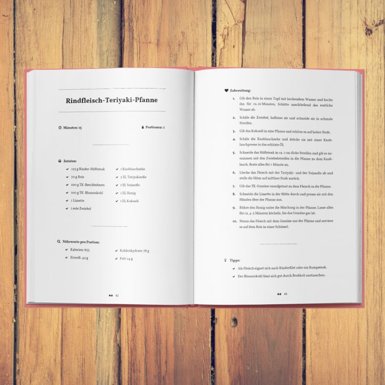 Produktbild: Turbo-Fitness-Kochbuch &ndash; Muskelaufbau