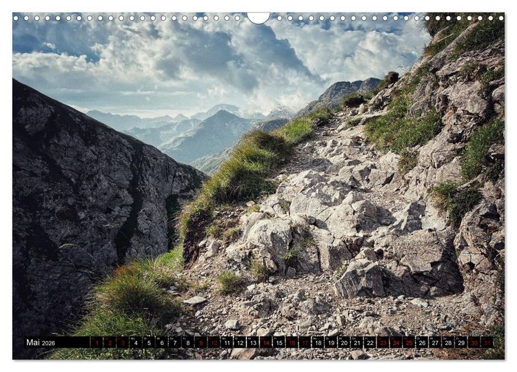 Produktbild: GR 10 Fernwanderweg durch die franz&ouml;sischen Pyren&auml;en (Wandkalender 2026 DIN A3 quer), CALVENDO Monatskalender
