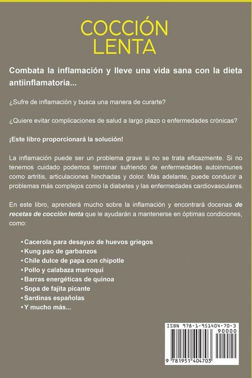 Produktbild: Recetas Anti Inflamatorias de Cocci&oacute;n Lenta