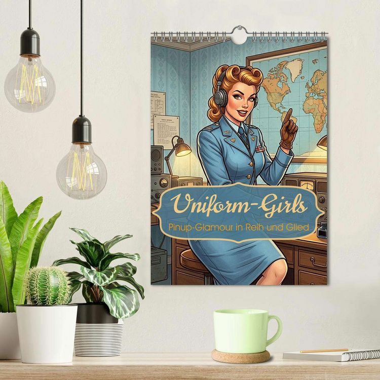 Produktbild: Uniform-Girls (Wandkalender 2027 DIN A4 hoch), CALVENDO Monatskalender