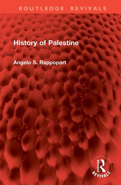 Produktbild: Rappoport, A: History of Palestine