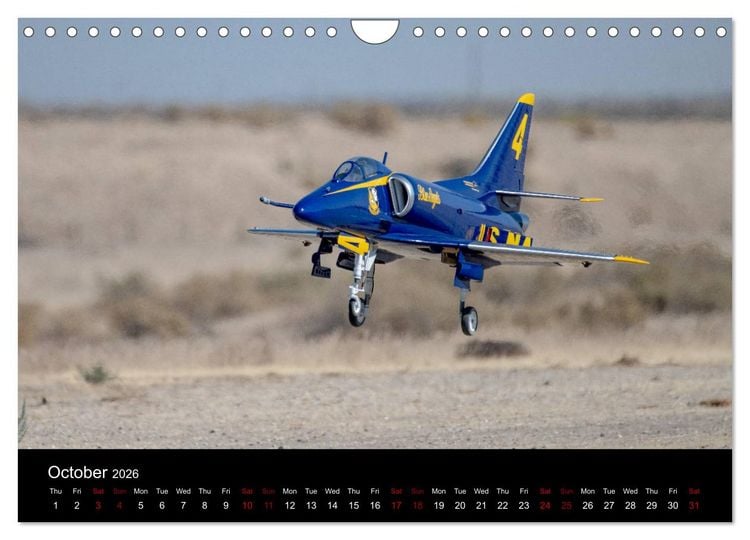 Produktbild: Dream Jets of RC (Wall Calendar 2026 DIN A4 landscape), CALVENDO 12 Month Wall Calendar