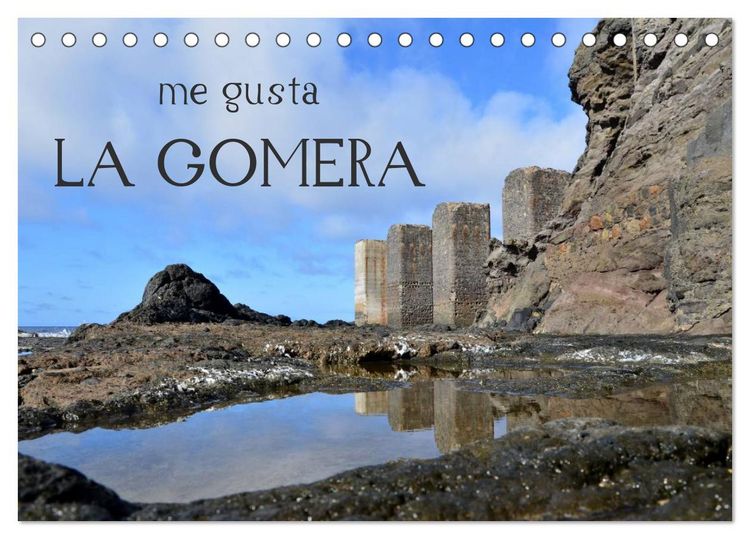 Produktbild: me gusta La Gomera (Tischkalender 2026 DIN A5 quer), CALVENDO Monatskalender