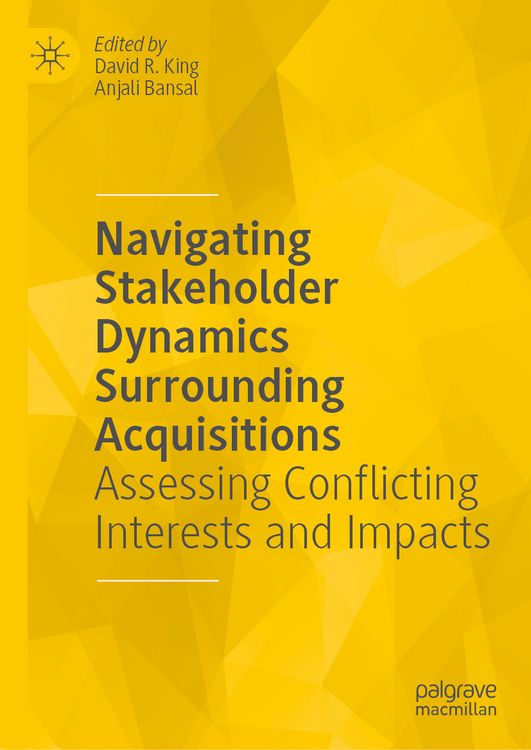 Produktbild: Navigating Stakeholder Dynamics Surrounding Acquisitions