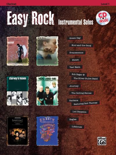 Produktbild: Easy Rock Instrumental Solos, Level 1