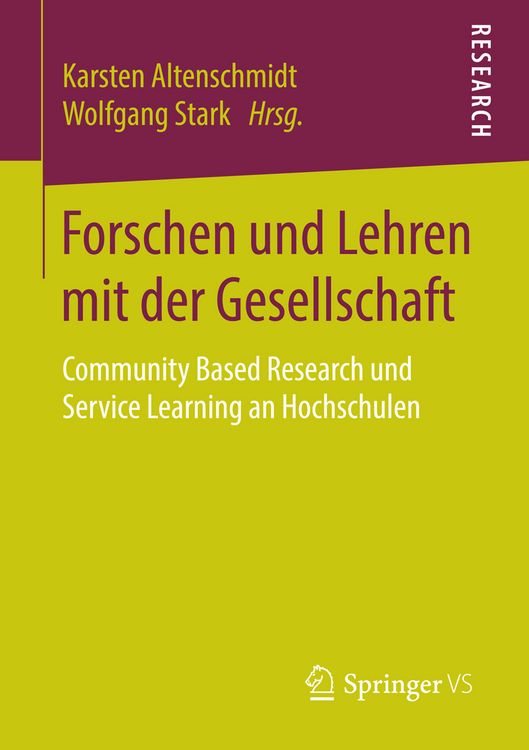 Produktbild: Forschen und Lehren mit der Gesellschaft