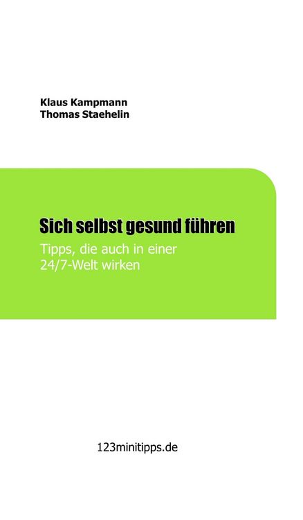 Produktbild: Sich selbst gesund f&uuml;hren