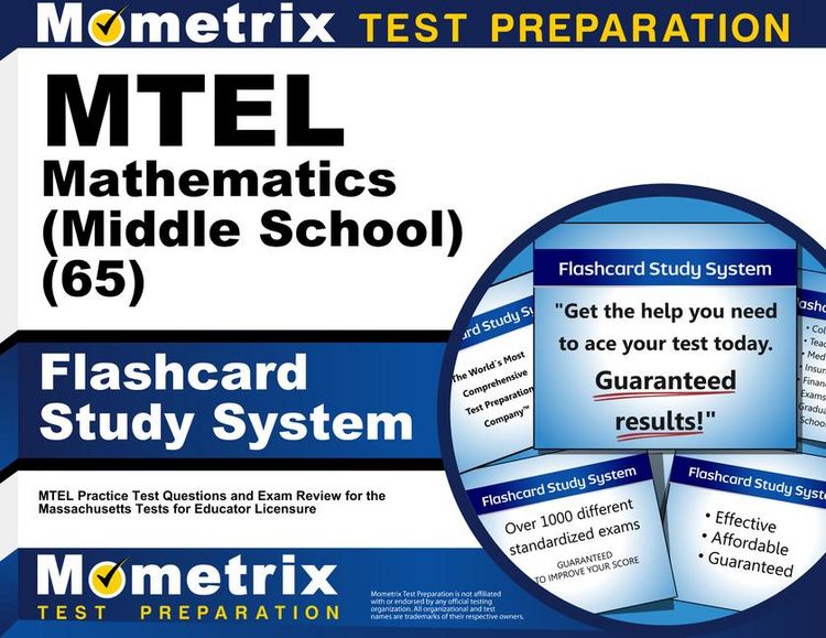 Produktbild: MTEL Mathematics (Middle School) (65) Flashcard Study System