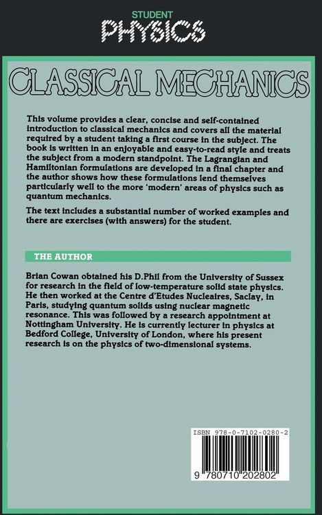 Produktbild: Classical Mechanics