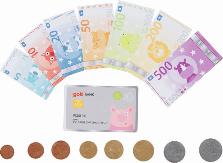 Produktbild: Spielgeld Tierische Taler, inkl. Kreditkarte