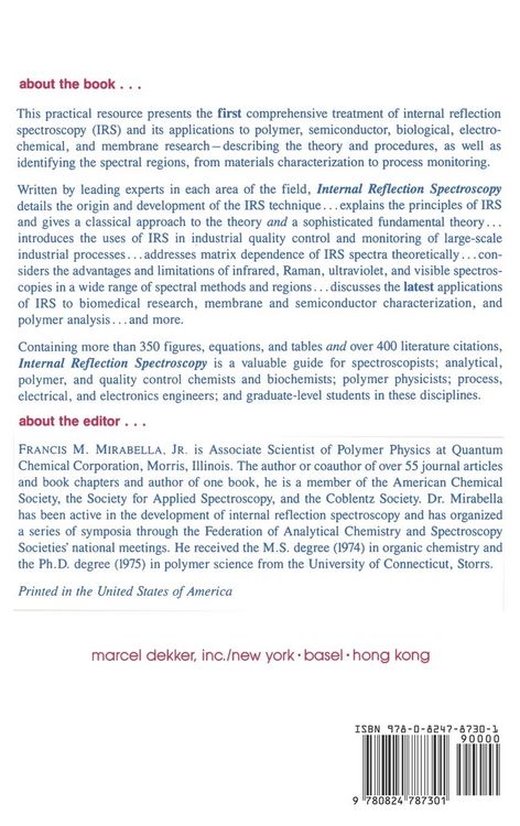 Produktbild: Internal Reflection Spectroscopy