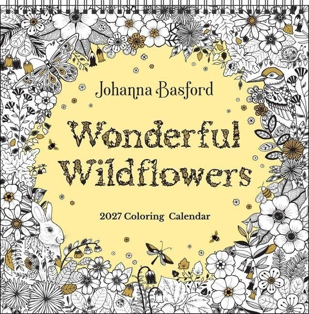 Produktbild: Johanna Basford 2027 Coloring Wall Calendar