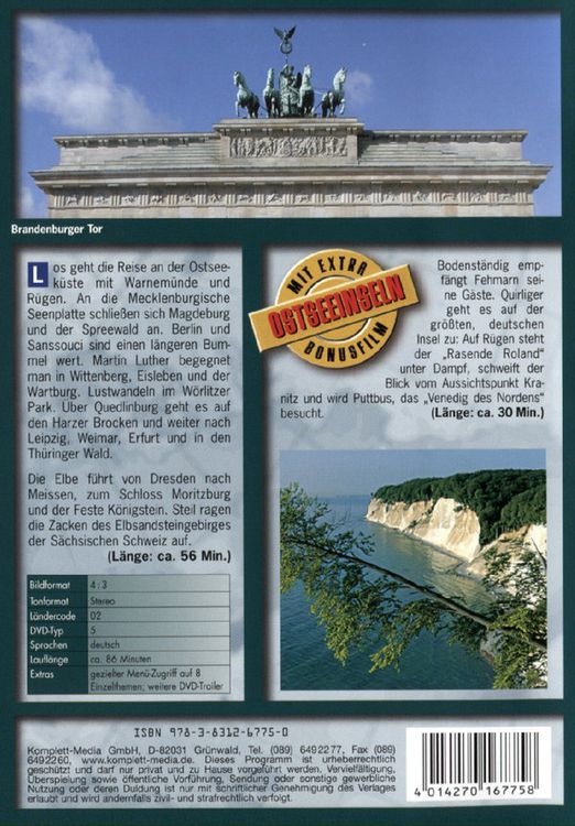 Produktbild: Deutschland - Der Osten - Weltweit
