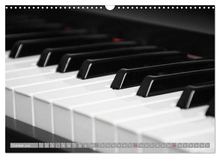 Produktbild: Music Magic of musical instruments (Wall Calendar 2026 DIN A3 landscape), CALVENDO 12 Month Wall Calendar