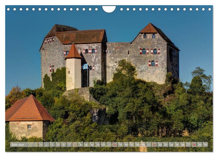 Produktbild: Burgenlandschaft Fr&auml;nkische Schweiz (Wandkalender 2026 DIN A4 quer), CALVENDO Monatskalender