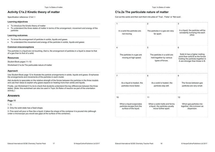 Produktbild: Edexcel International GCSE - Edexcel International GCSE Chemistry Teacher Pack