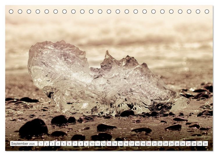 Produktbild: Magie des Nordens, Island und Norwegen (Tischkalender 2026 DIN A5 quer), CALVENDO Monatskalender