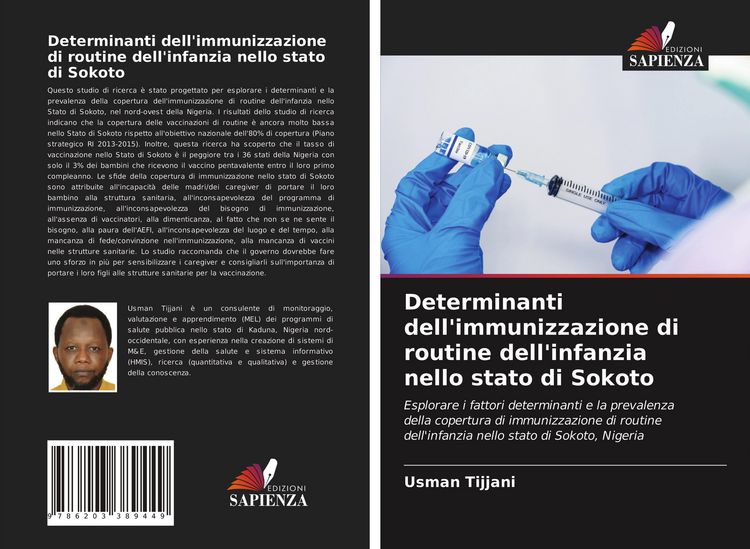 Produktbild: Determinanti dell'immunizzazione di routine dell'infanzia nello stato di Sokoto
