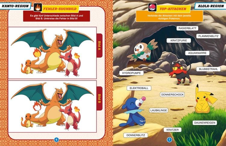 Produktbild: Pok&eacute;mon Activity-Buch: Wisch & Weg - Spielspa&szlig;