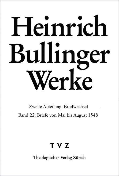 Produktbild: Briefe von Mai bis August 1548