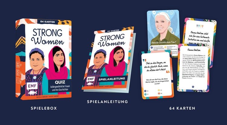 Produktbild: Kartenspiel: Strong Women