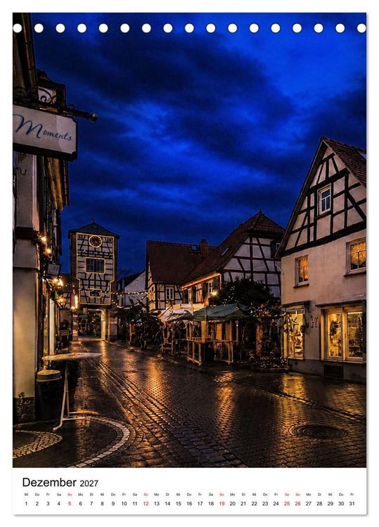 Produktbild: Dreieich Idyllen und Impressionen (Tischkalender 2027 DIN A5 hoch), CALVENDO Monatskalender