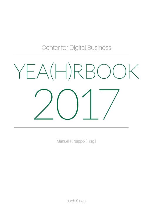 Produktbild: Center for Digital Business Yea(h)rbook 2017