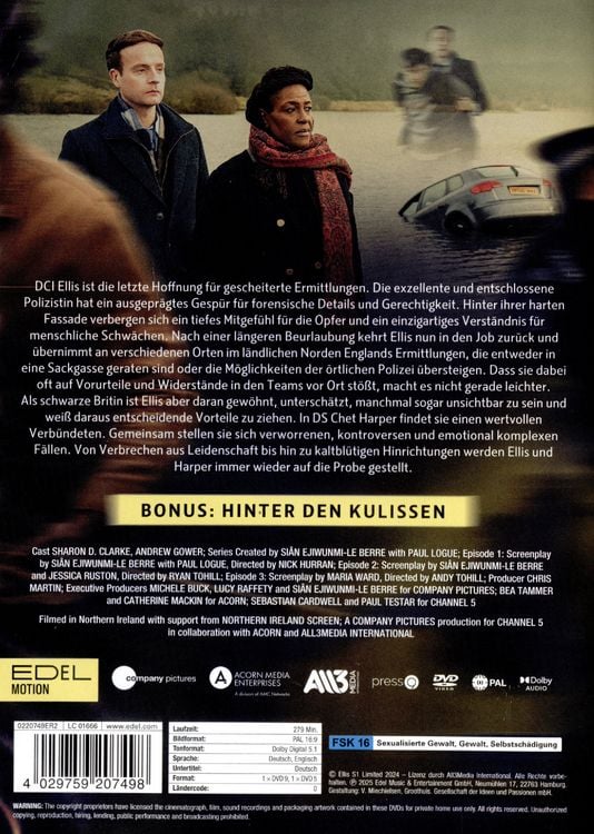 Produktbild: Ellis - Staffel 1 [2 DVDs]