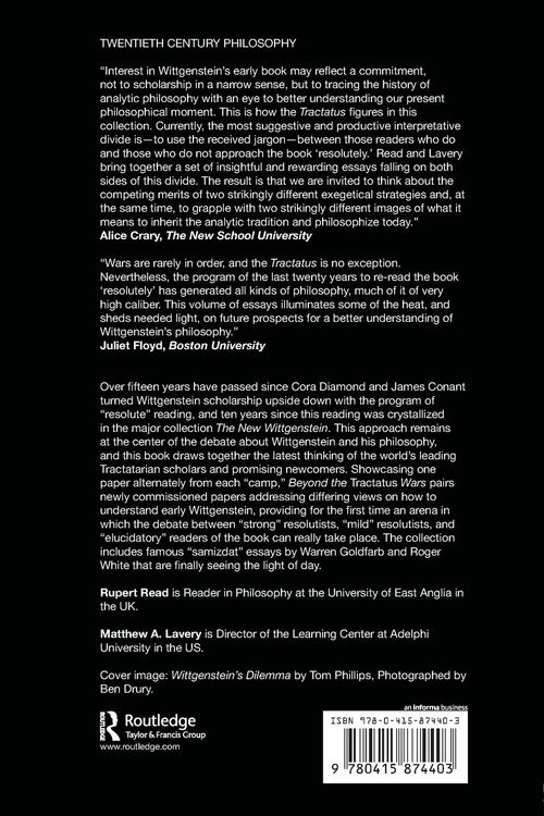 Produktbild: Beyond The Tractatus Wars