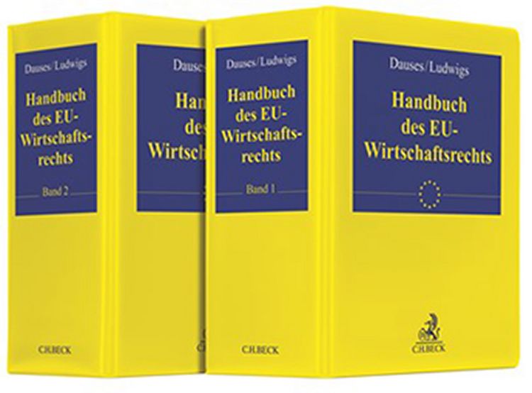 Produktbild: Handbuch des EU-Wirtschaftsrechts