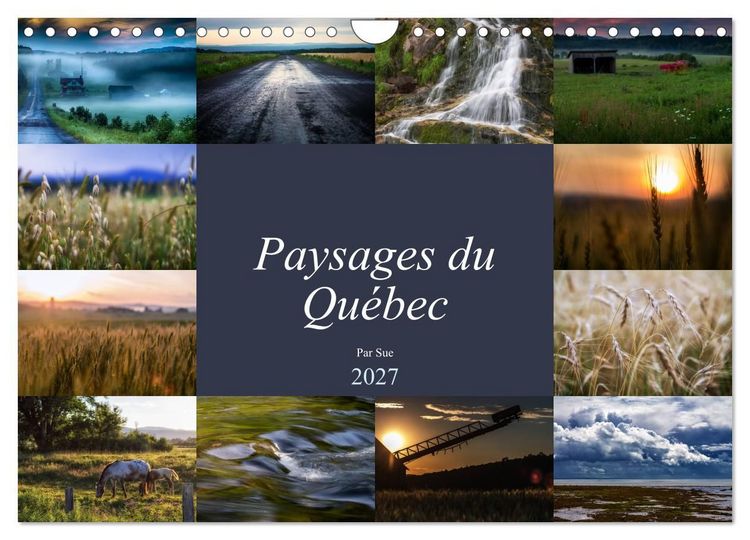 Produktbild: Paysages du Qu&eacute;bec (Calendrier mural 2027 DIN A4 vertical), CALVENDO calendrier mensuel