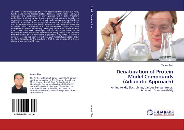 Produktbild: Denaturation of Protein Model Compounds (Adiabatic Approach)