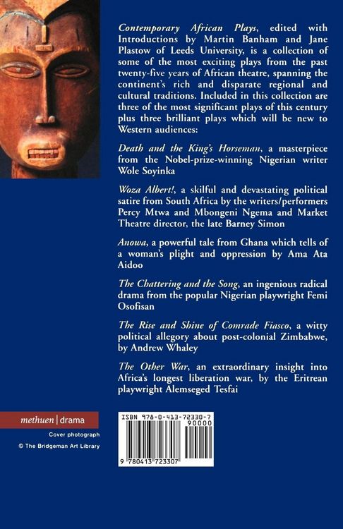Produktbild: Contemporary African Plays