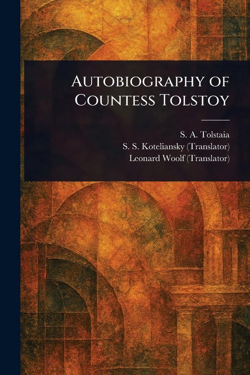 Produktbild: Autobiography of Countess Tolstoy