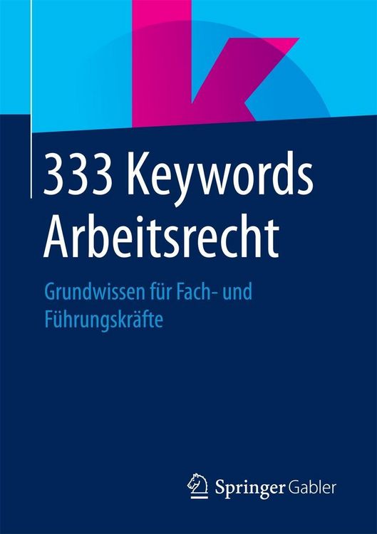 Produktbild: 333 Keywords Arbeitsrecht