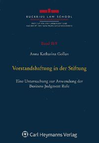 Produktbild: Vorstandshaftung in der Stiftung